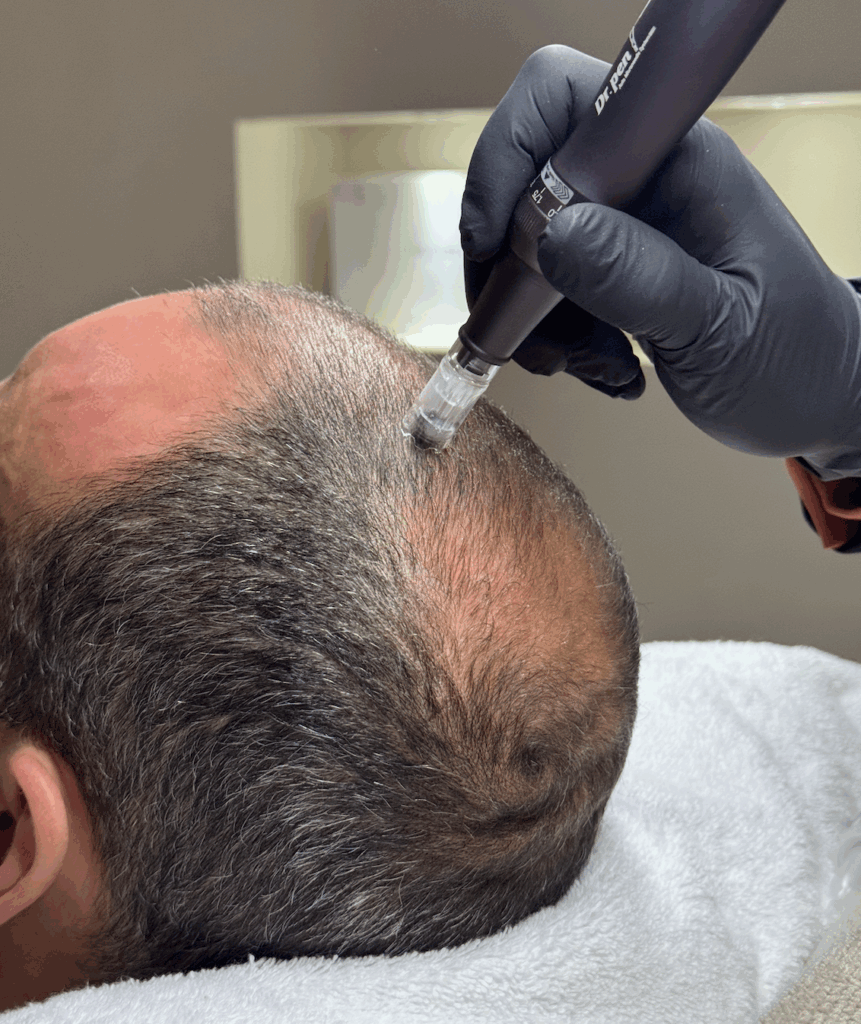mesoterapia capilar con dermapen